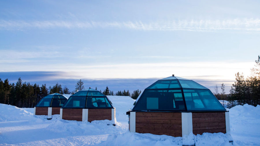 Arctic Glass Igloos - Majoitu Lasi-iglussa - Rovaniemi, Lappi