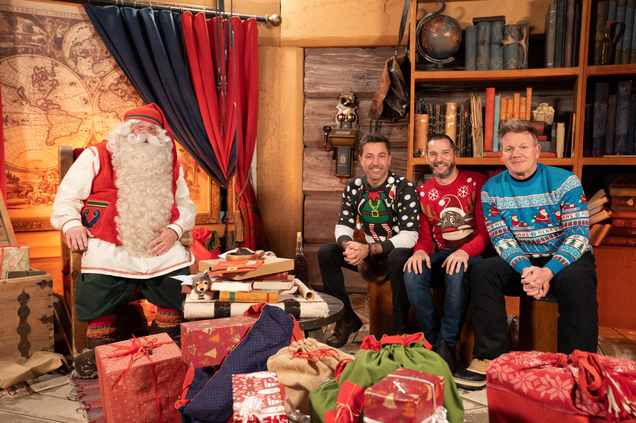 Gordon Ramsay, Gino D'Acampo ja Fred Sirieix: Desperately Seeking Santa  -erikoisjakso kuvattiin Suomen Lapissa! - Visit Rovaniemi