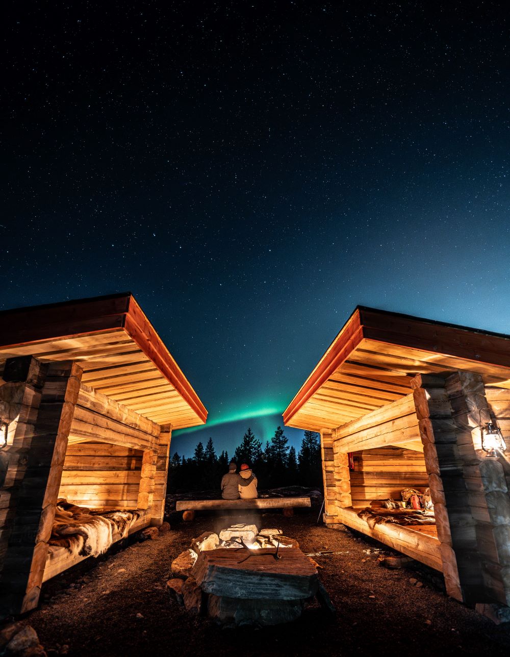 accommodation under the Norther Lights