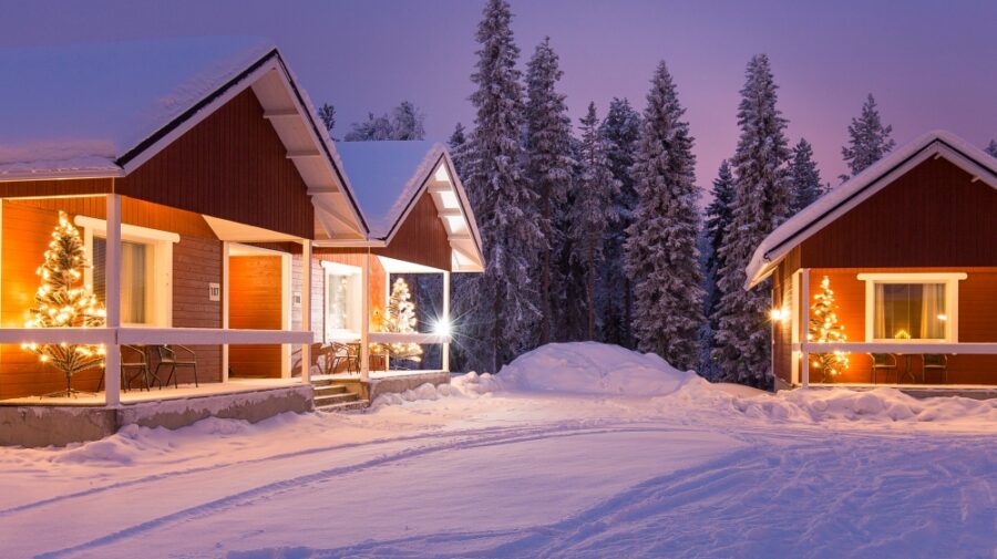 Santa Claus Holiday Village In Santa Claus Village, Rovaniemi